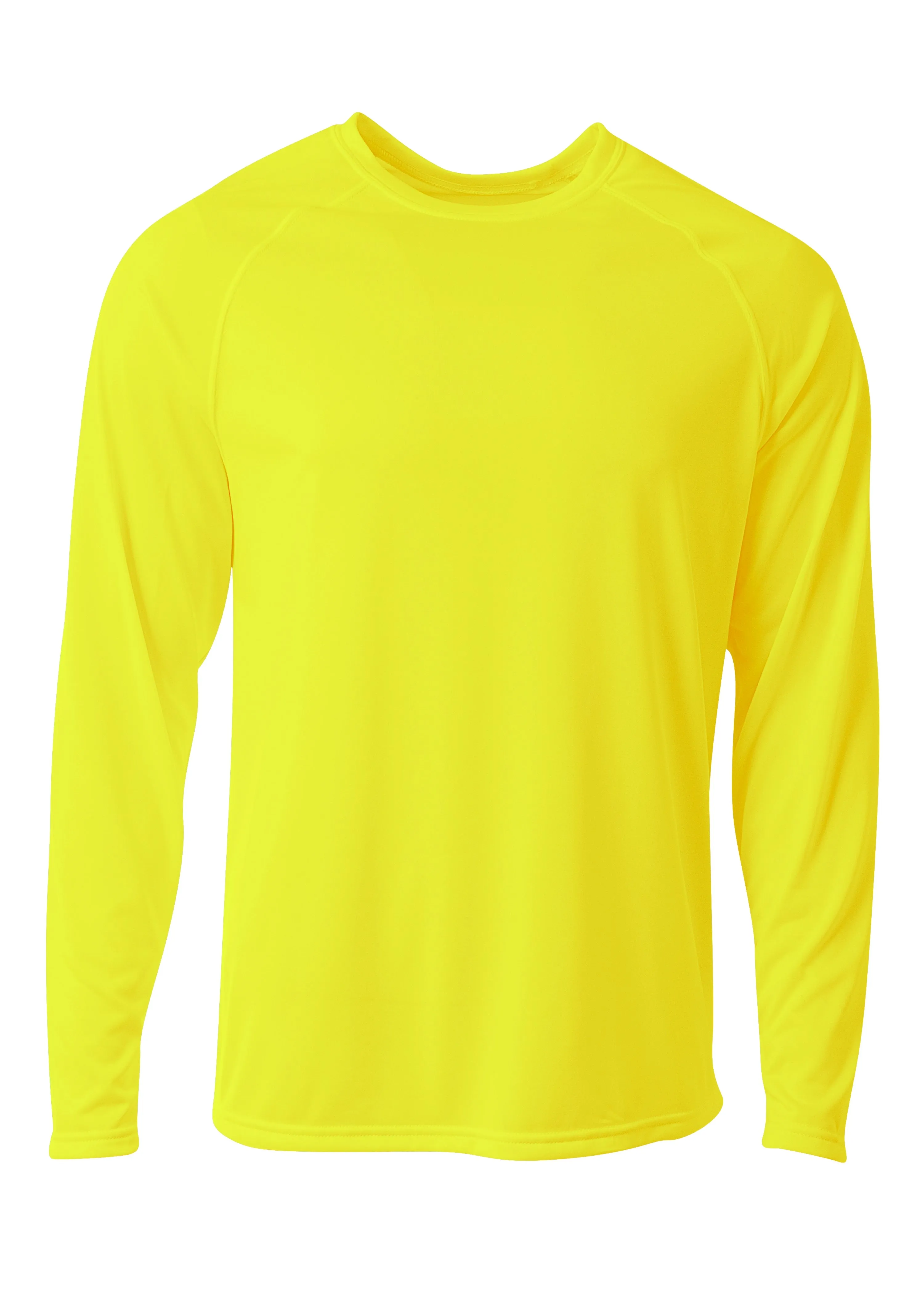 A4 Mens SureColor Long Sleeve Cationic Tee