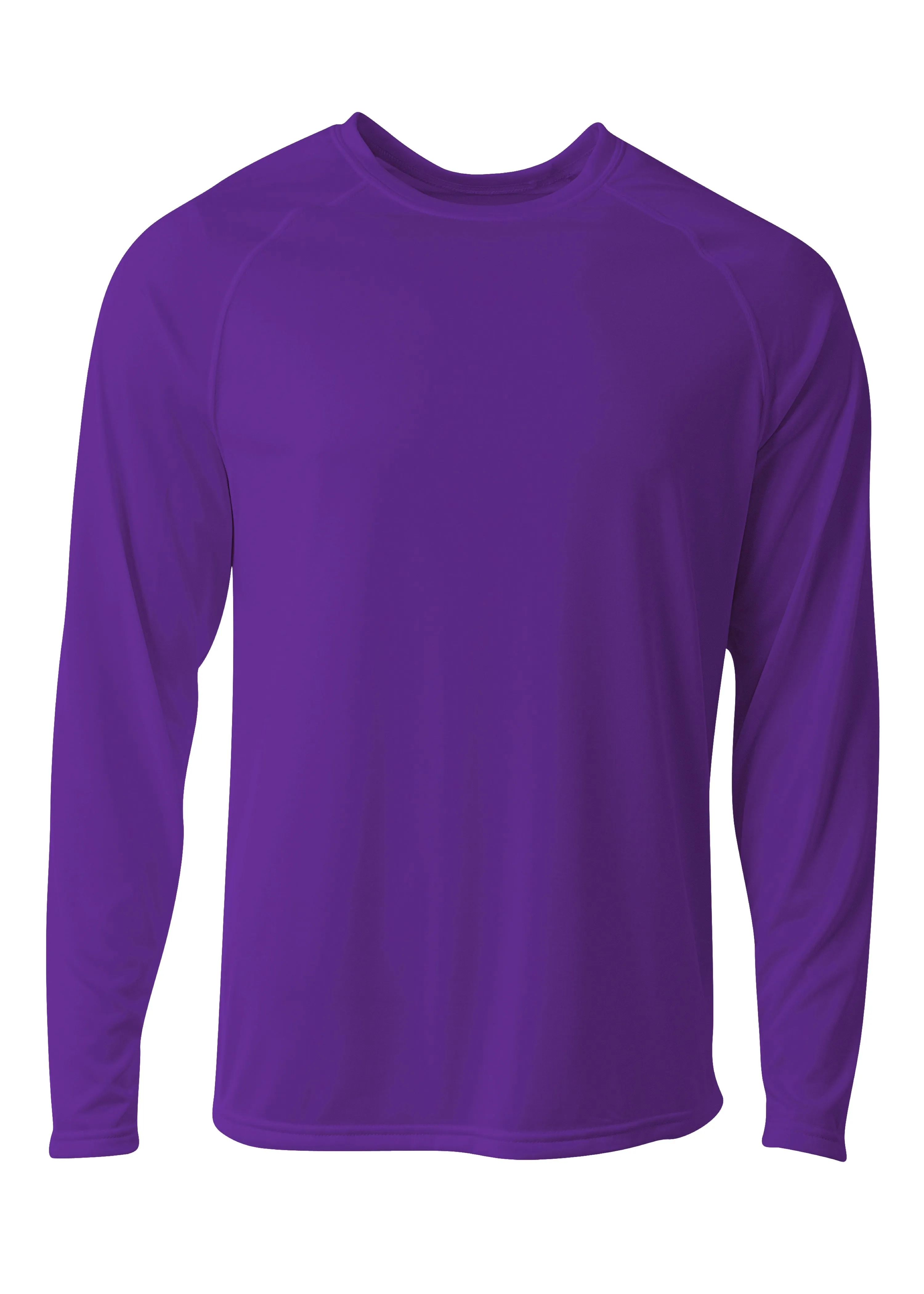 A4 Mens SureColor Long Sleeve Cationic Tee