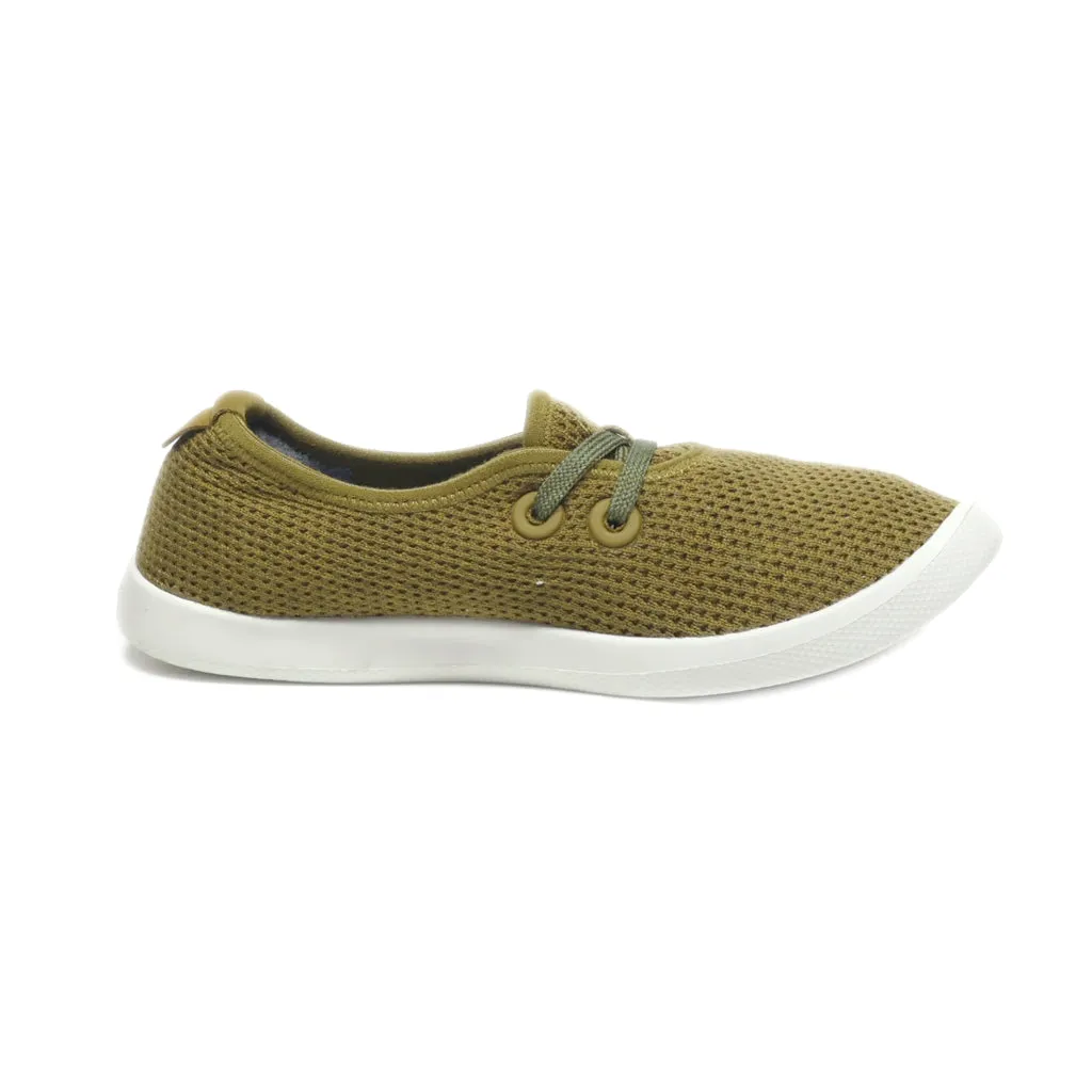 Allbirds Sneakers Fabric Green Colour For Kids