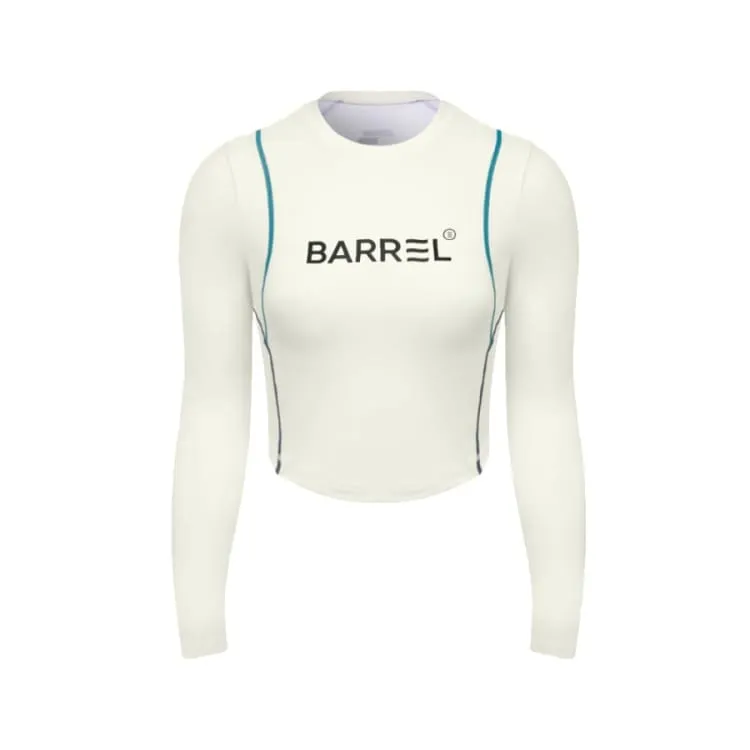 Barrel Women Vibe Crop Rashguard-IVORY