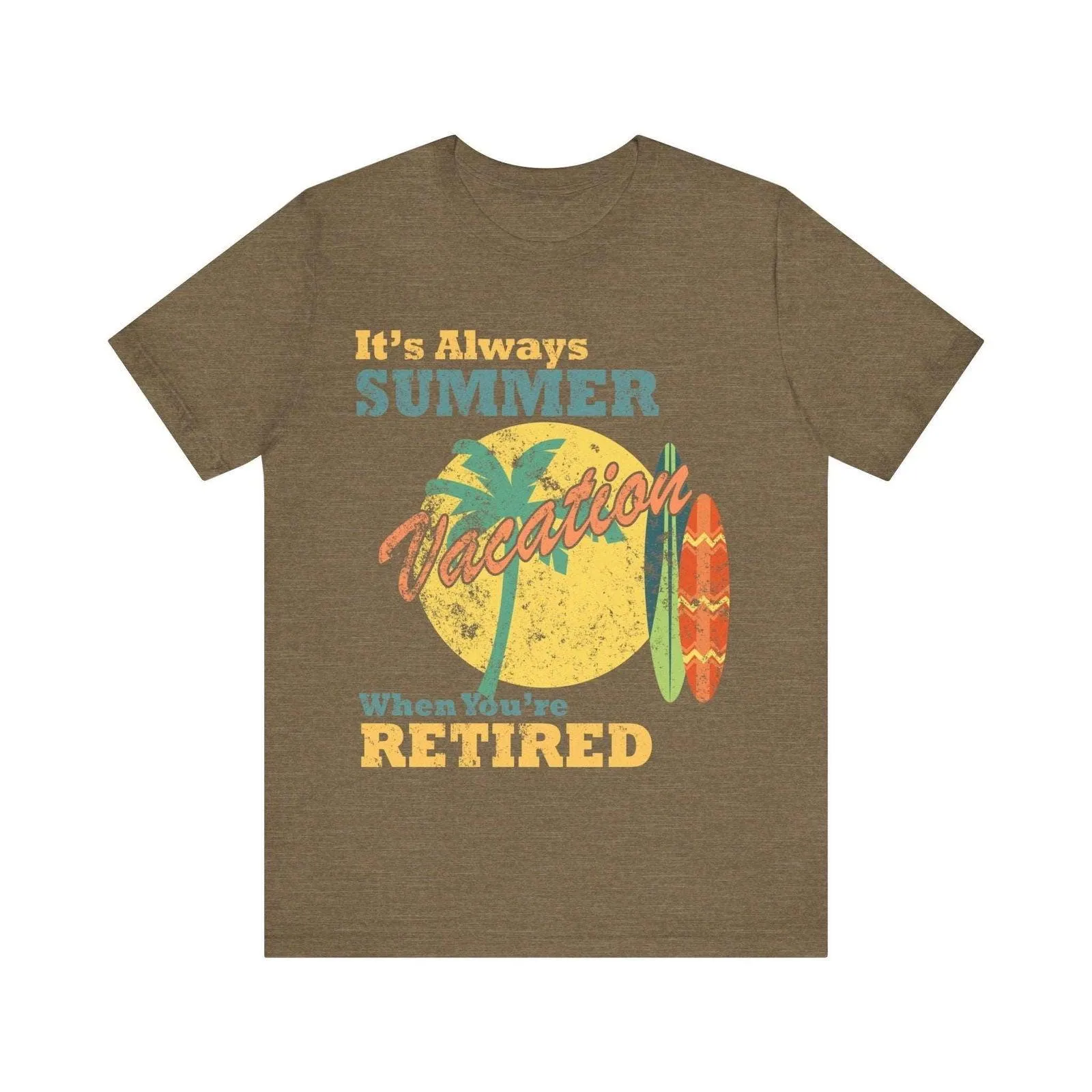 Beach Always Summer Vacation T Shirt