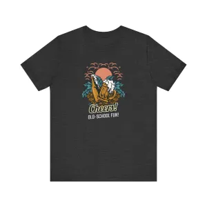 Beach Vintage Cheers Vibes T Shirt