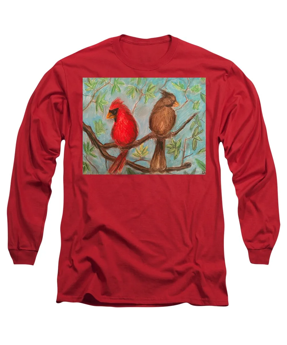 Cardinal Couple - Long Sleeve T-Shirt