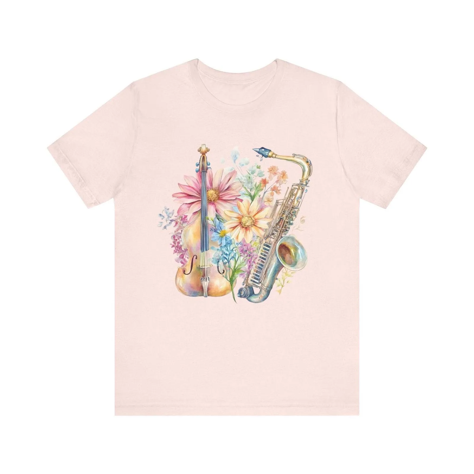 Classic Melodic Blossoms T Shirt