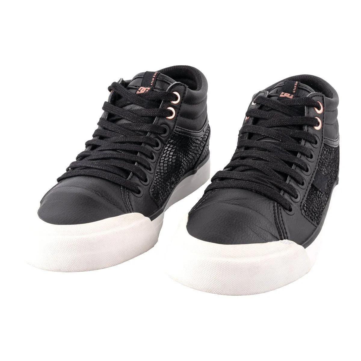 Dc Evan Hi Se High-Top Sneakers Black Colour For Women