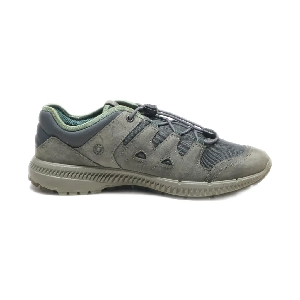 Ecco Low-Top Sneakers Leather Green Colour For Women