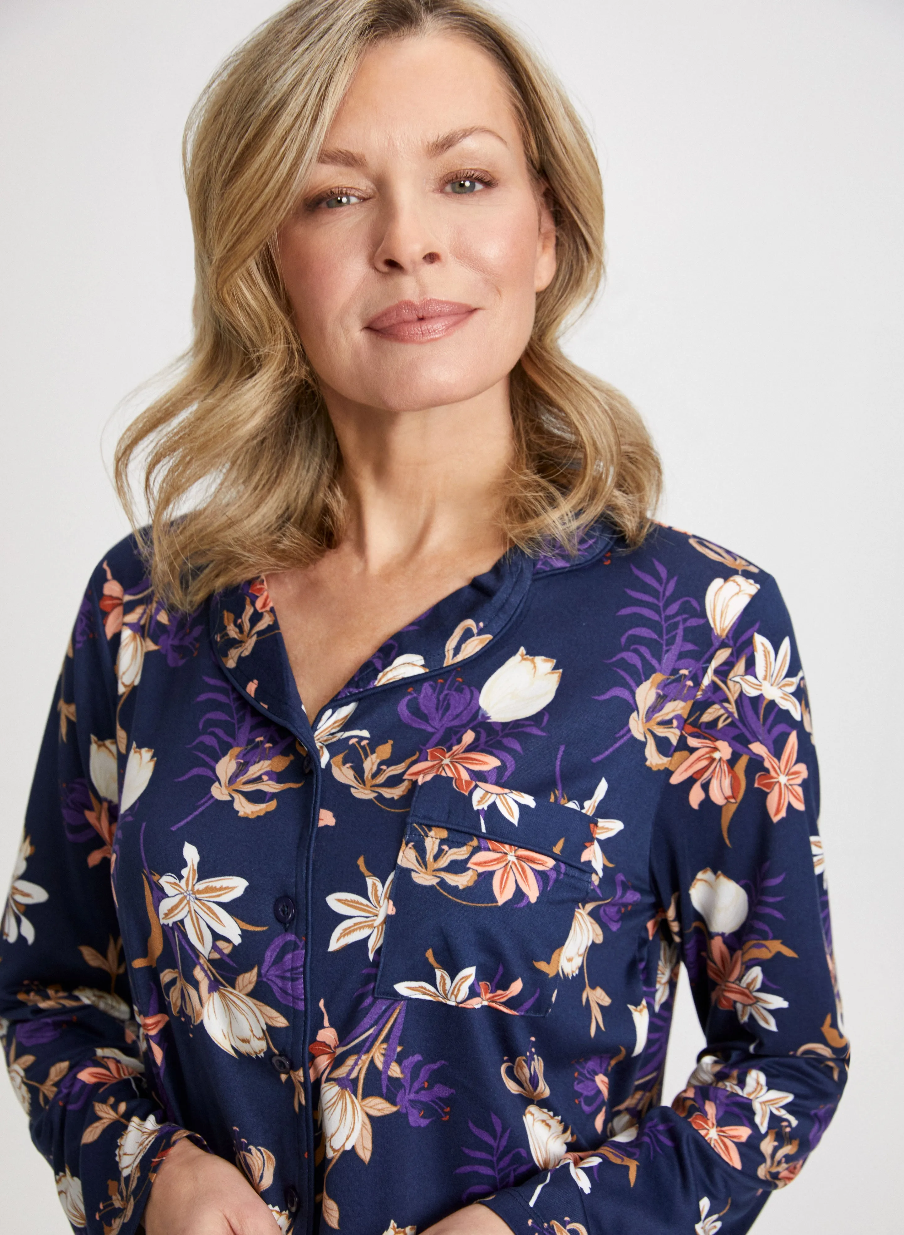 Floral Print Pyjama Set