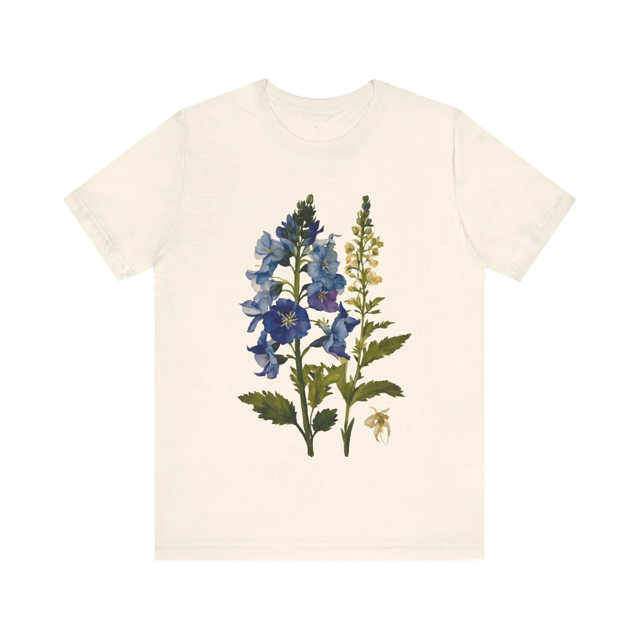 Flower Blue Blossom Beauty T Shirt