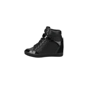 Guess Blairin Wedge Low-Top Sneakers Leather Black Colour For Women