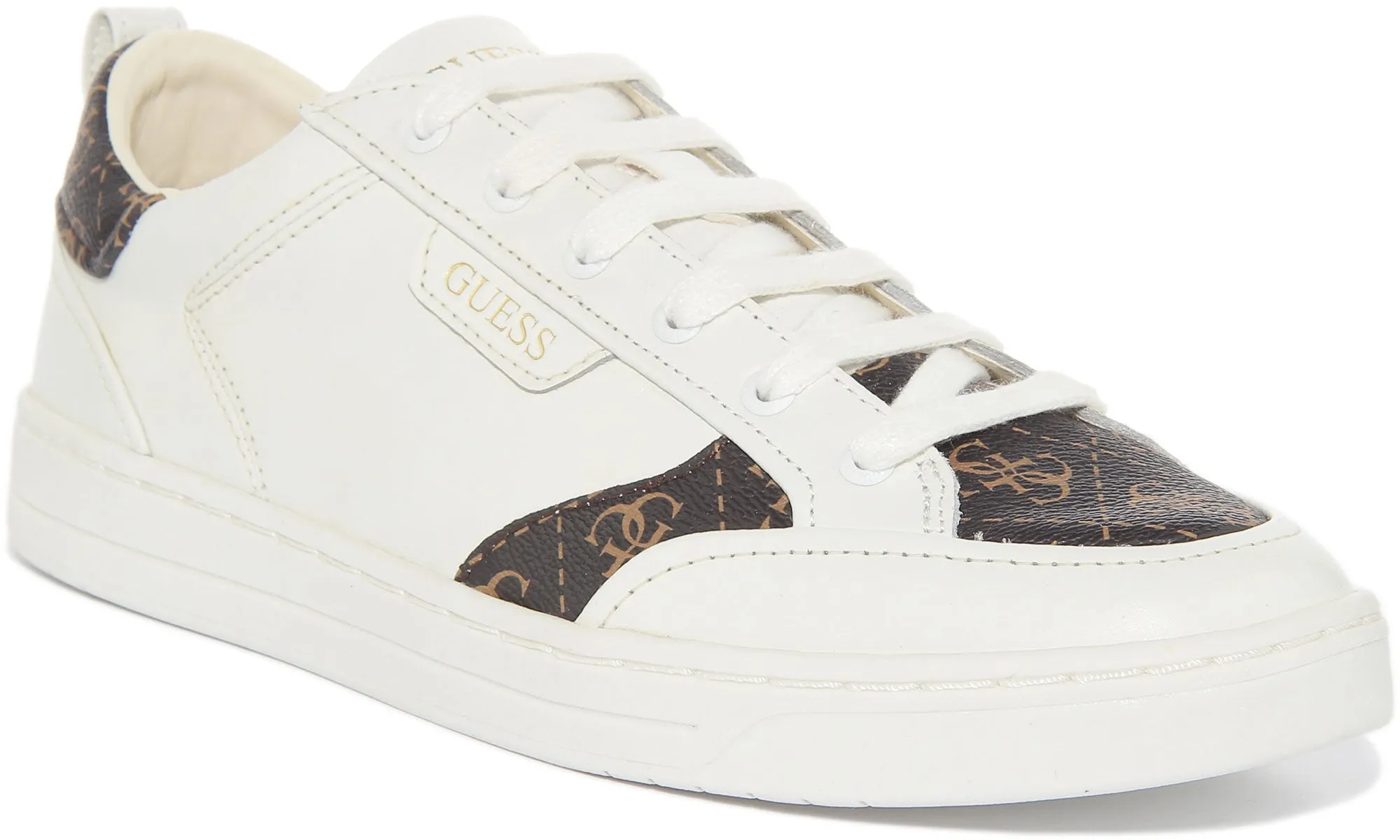 Guess Certosa In White Brown For Men