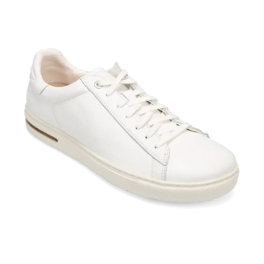 Men's Bend White Leather