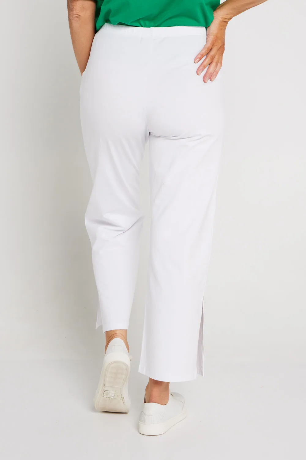 Montana Jersey Pants - White