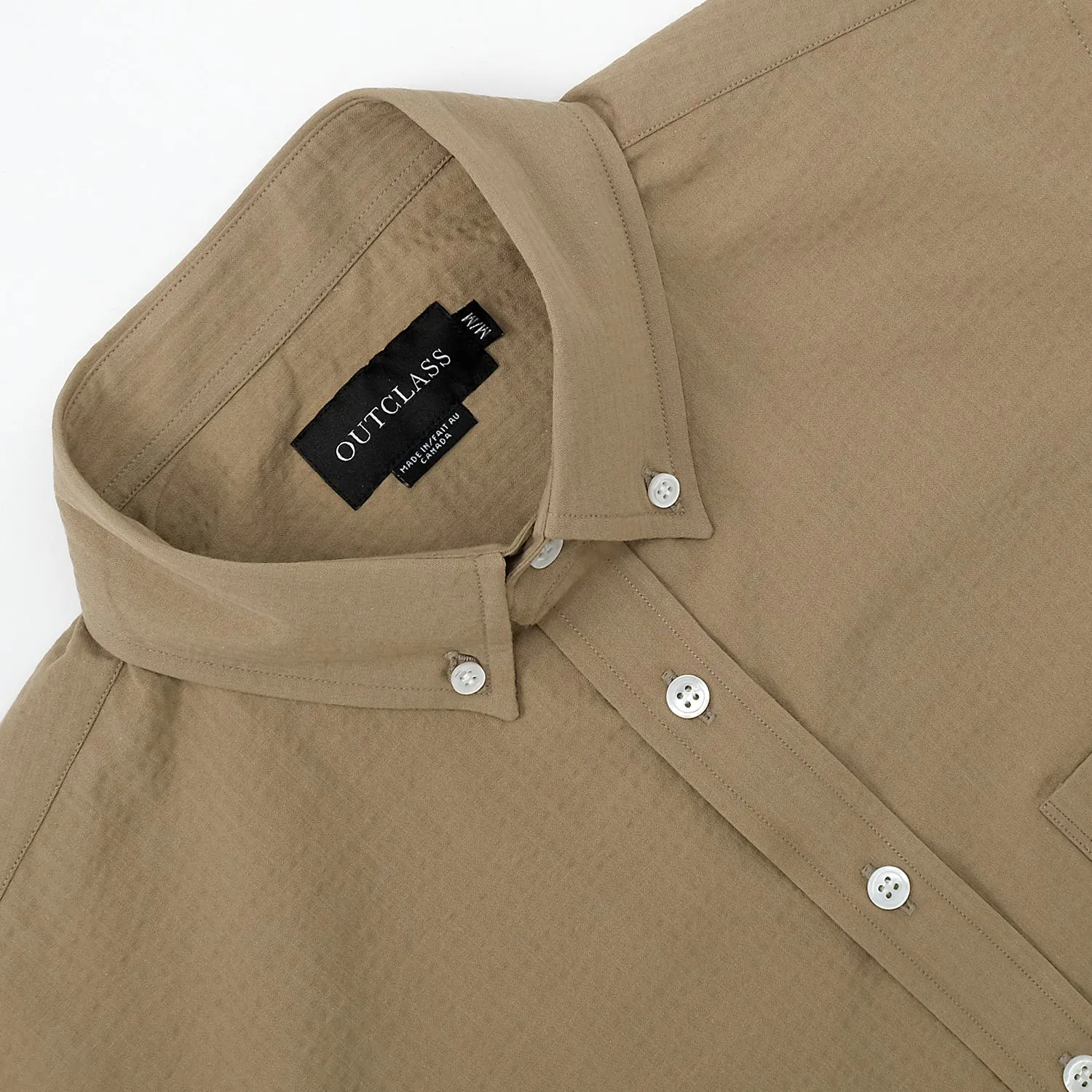 Moss Seersucker S/S Shirt