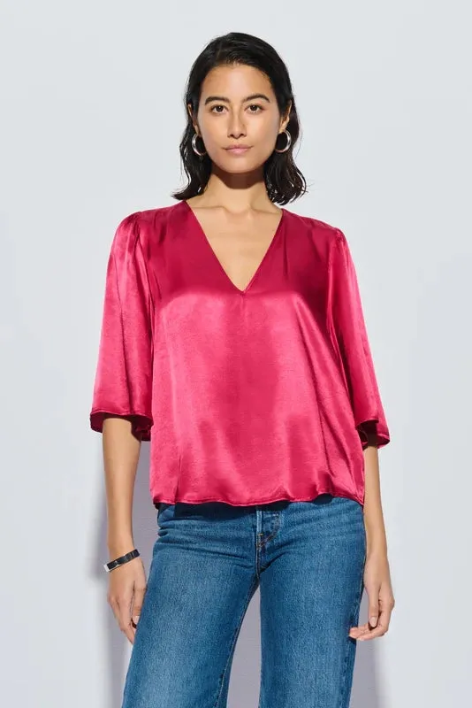 Nation Mel V-Neck Blouse