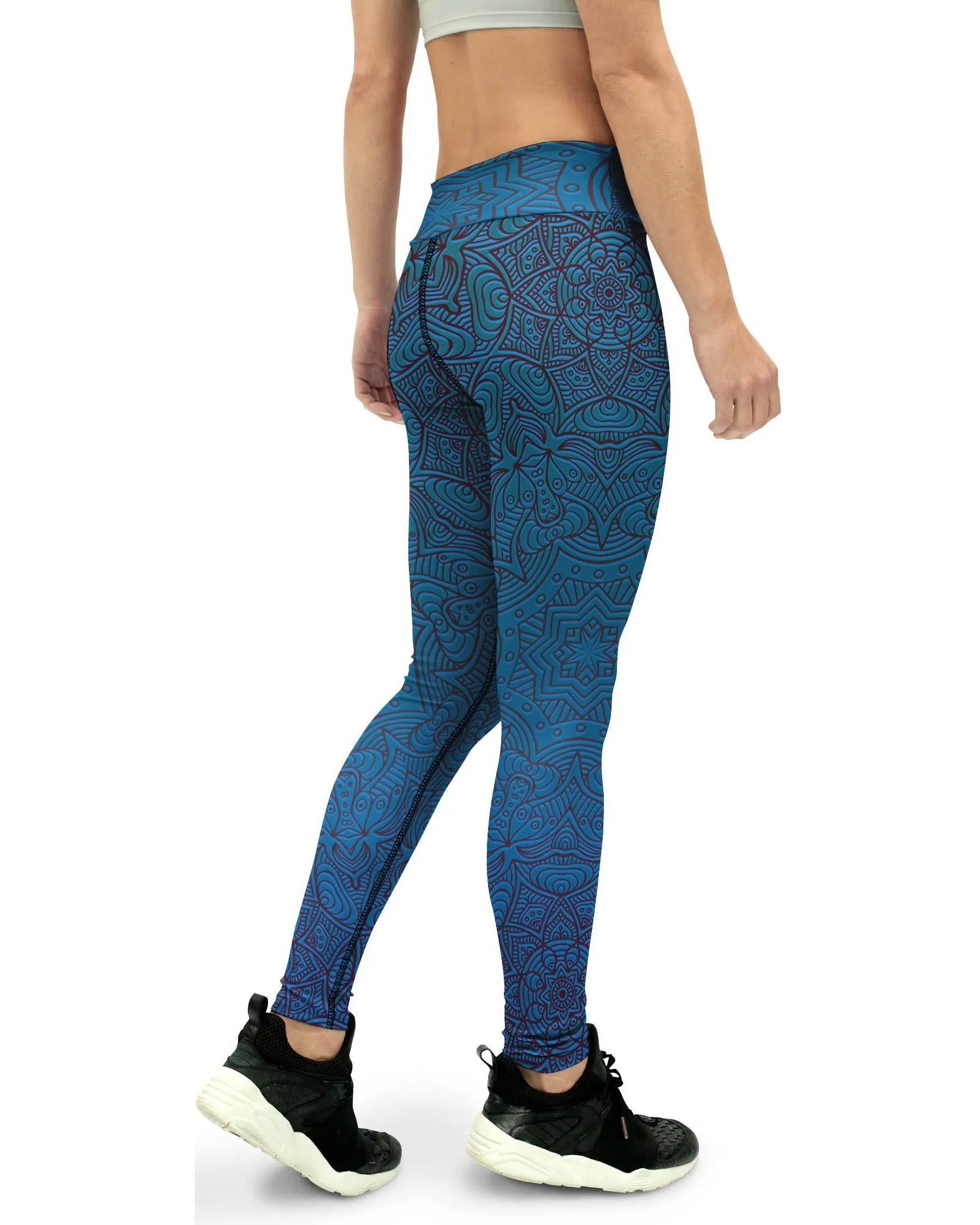 Ornamental Mandala Yoga Pants