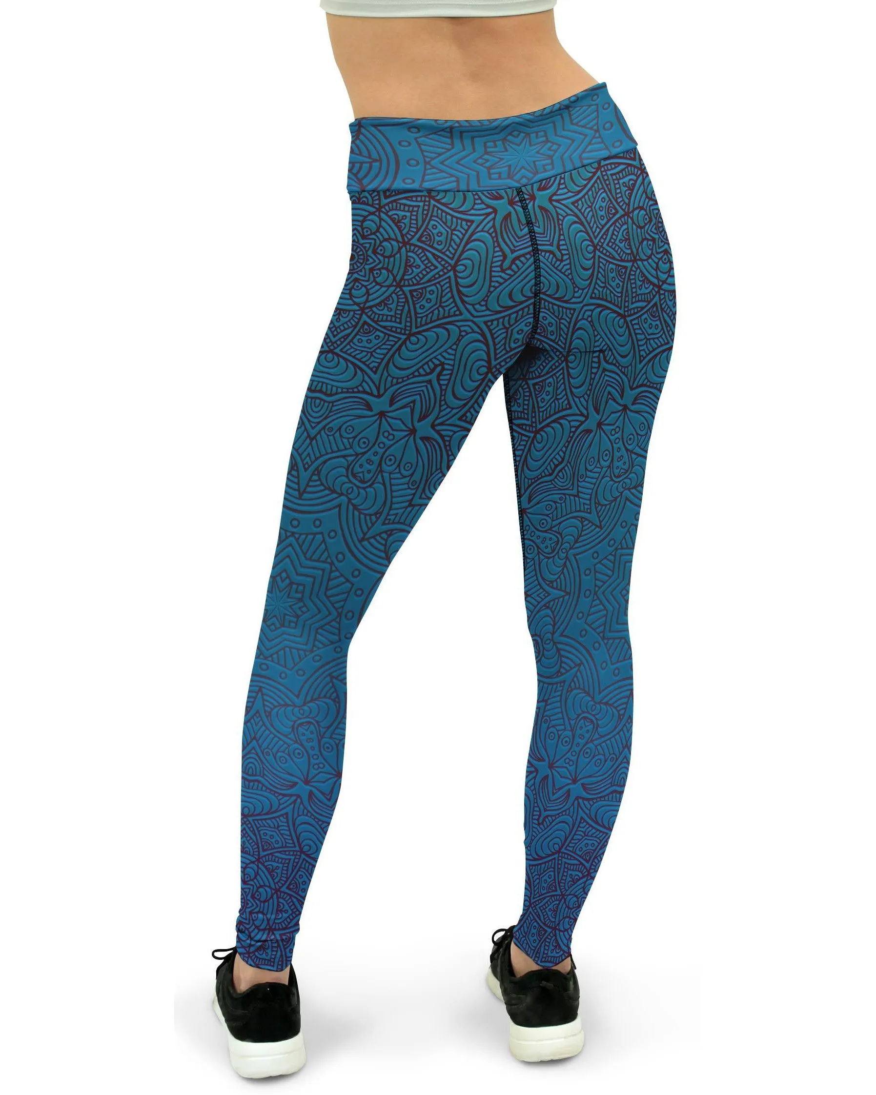 Ornamental Mandala Yoga Pants