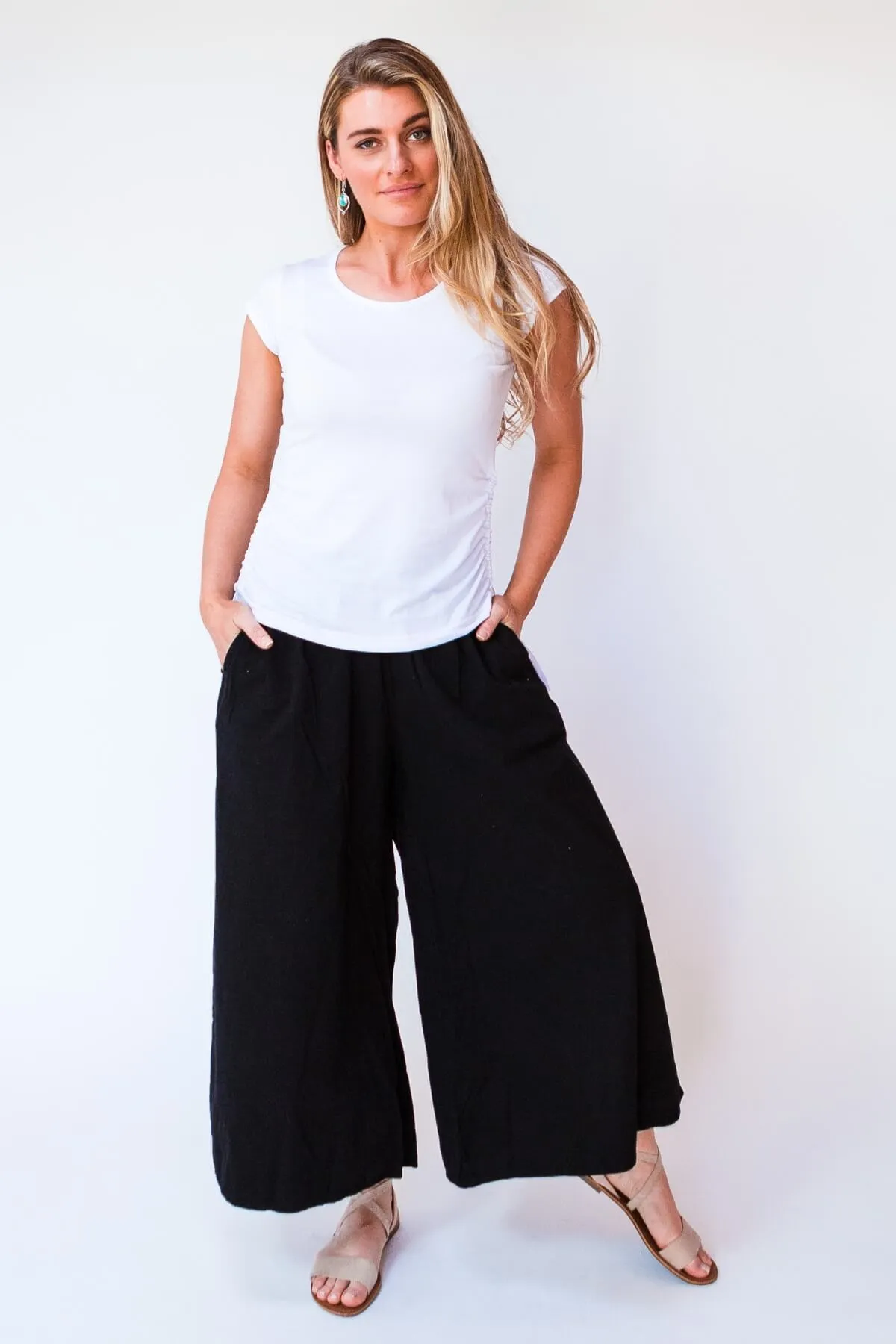 Palazzo Pants - Black