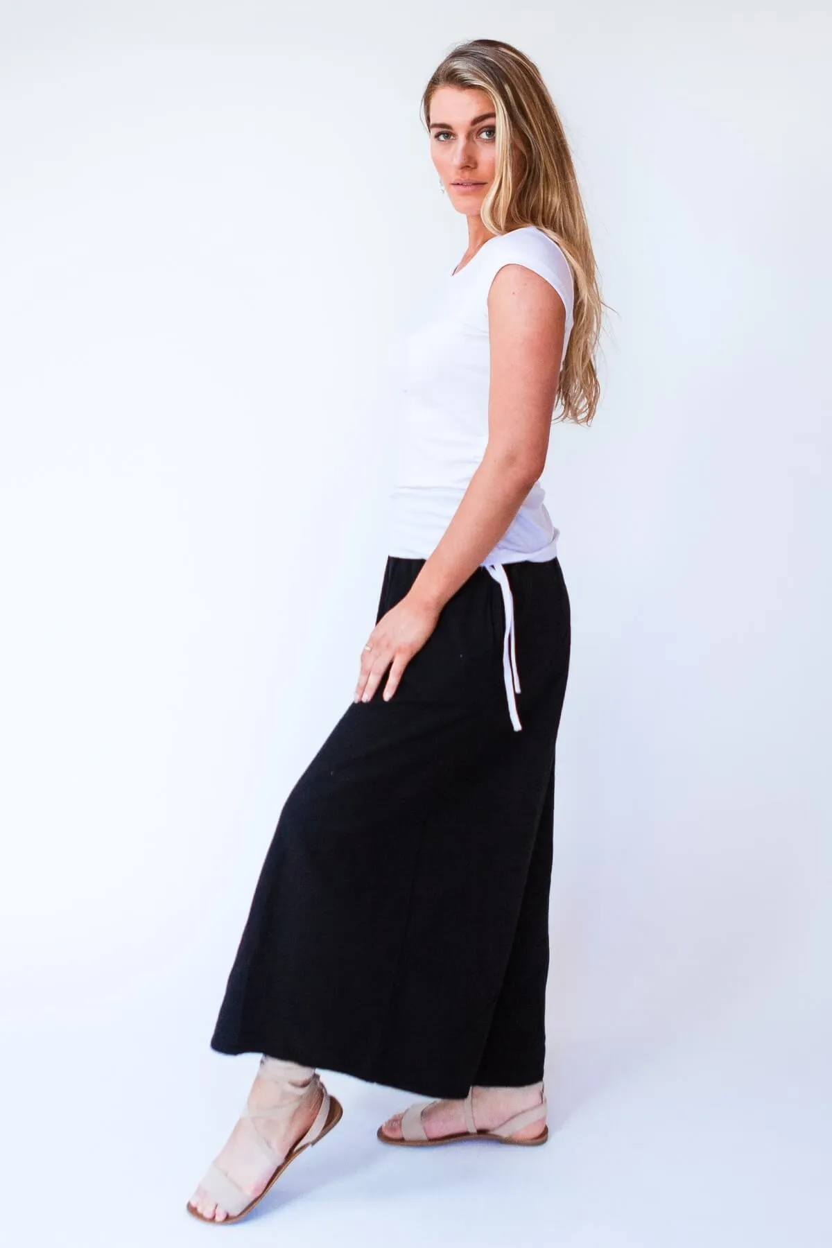 Palazzo Pants - Black