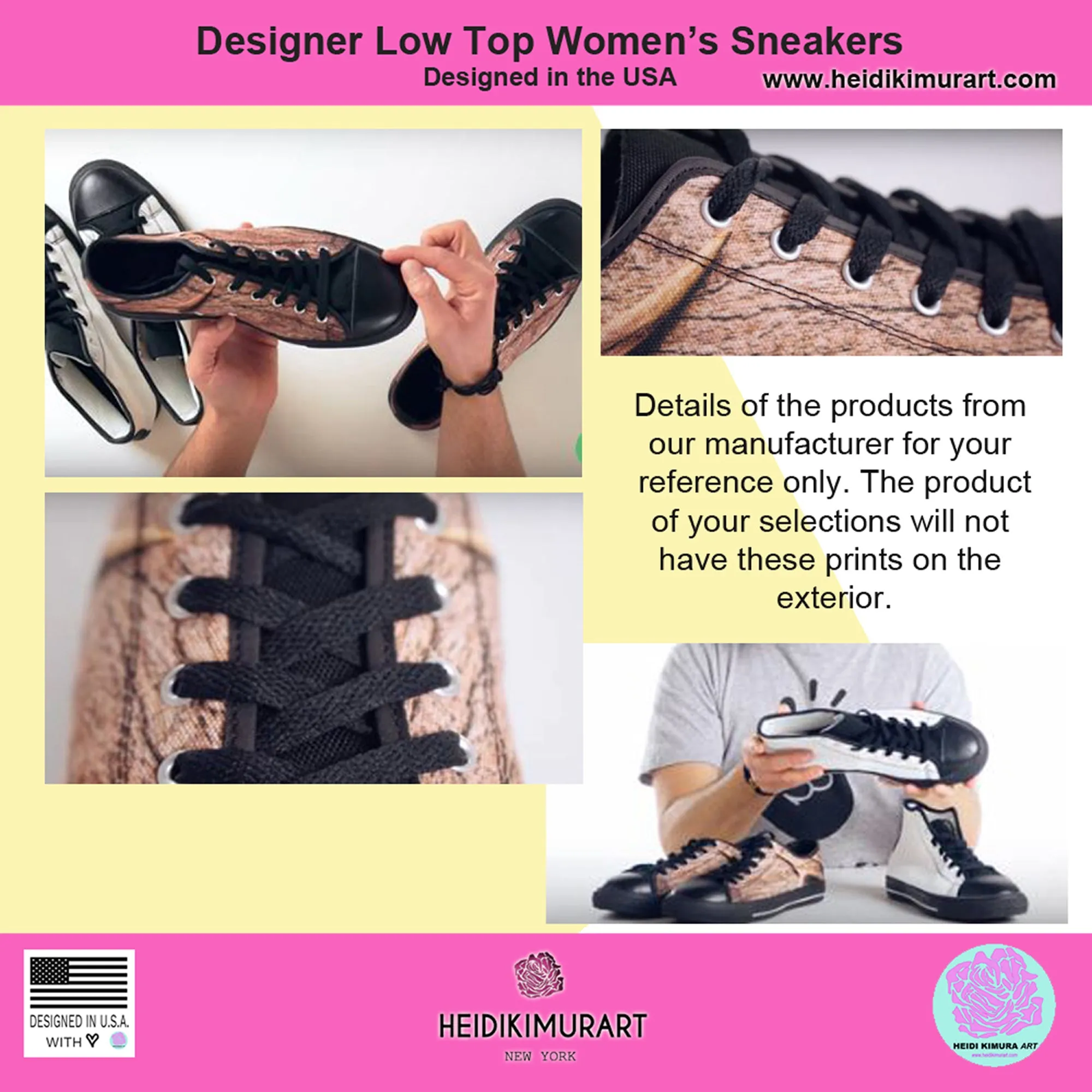 Raw Brown Women's Low Tops, Chocolate Solid Brown Color Low Top Women's Sneakers (US Size 6-12)