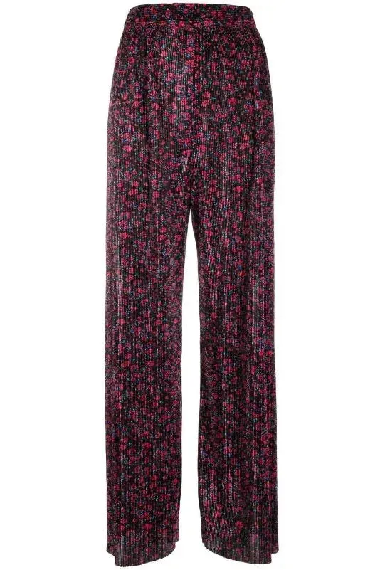 SABINA MUSAYEV PAISLEY PANTS - BLACK PRINT