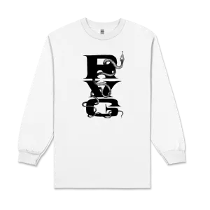 Snake Long sleeve  / White