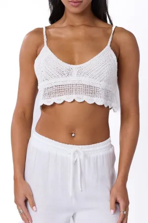 Soleil Crochet Crop Top