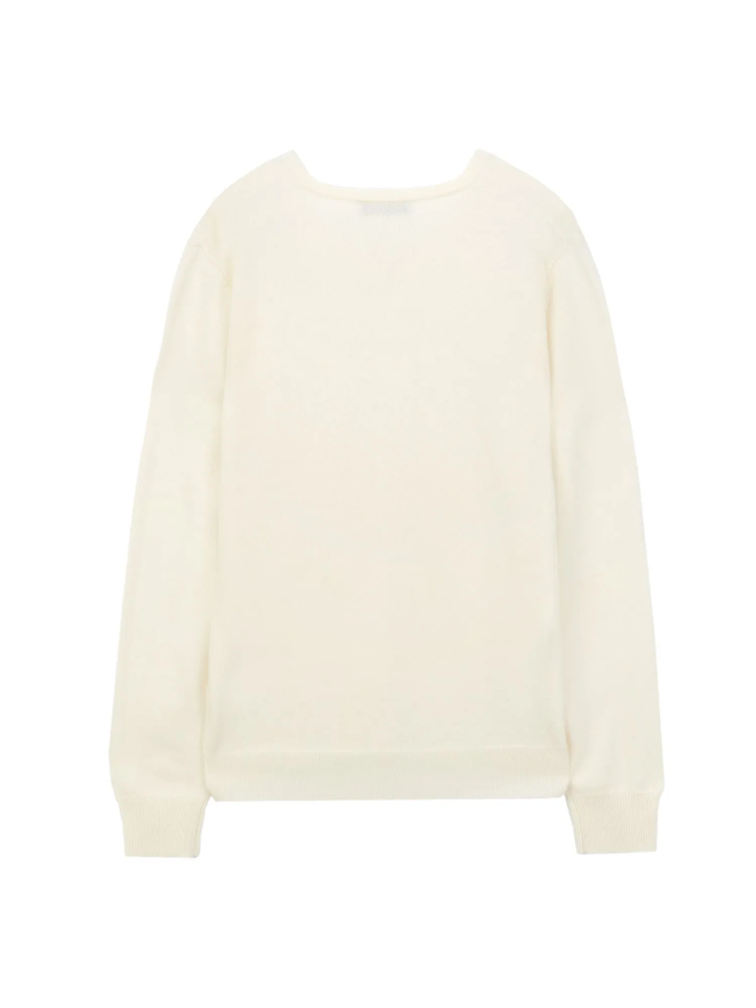 V Neck Sweater_Ivory